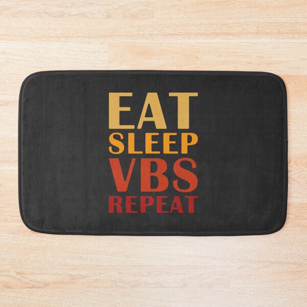 Item preview, Eat Sleep VBS Repeat designed and sold by bolkibox.
