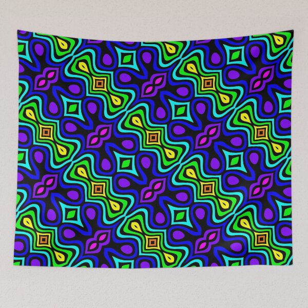 Item preview, Abstract Rainbow Seamless Pattern designed and sold by Kaleiope Studio.