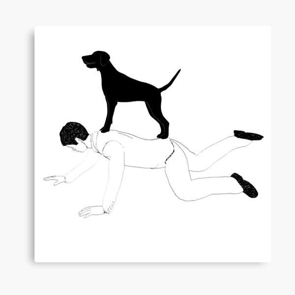 Homme et Maitre Impression sur toile