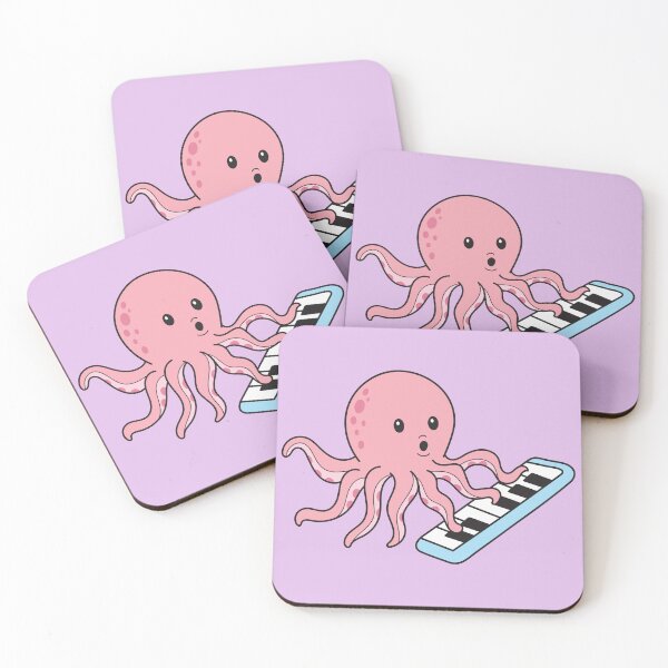 Item preview, Octopus on the organ designed and sold by orangerein.