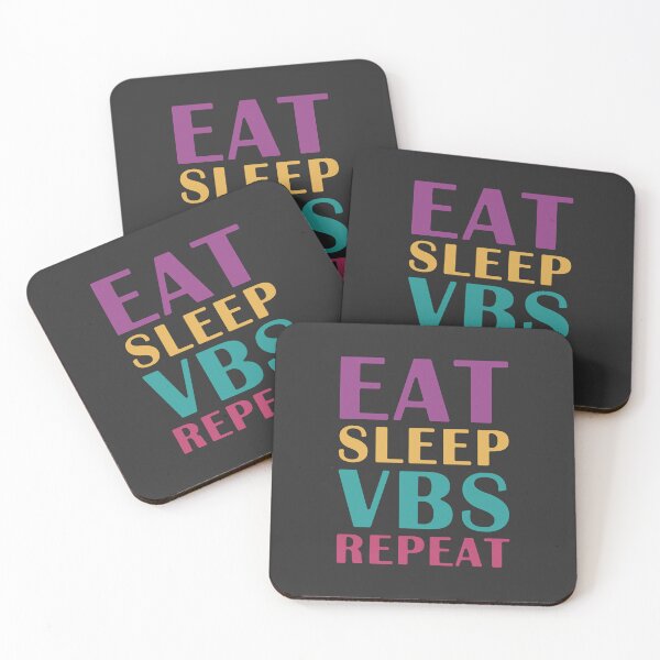 Item preview, Eat Sleep VBS Repeat designed and sold by bolkibox.