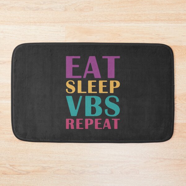 Item preview, Eat Sleep VBS Repeat designed and sold by bolkibox.