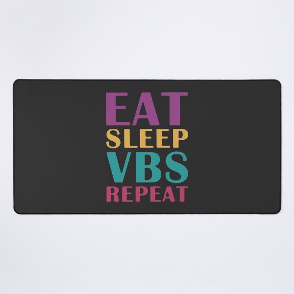 Item preview, Eat Sleep VBS Repeat designed and sold by bolkibox.
