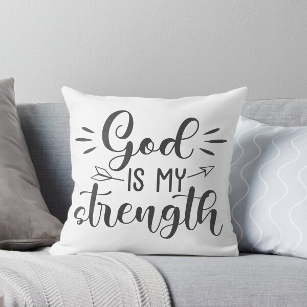 Item preview, Christian Design - God is my Strength designed and sold by simplydesignart.