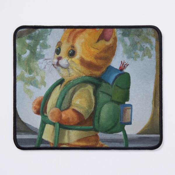Item preview, Baby Cat Going to School designed and sold by PapaRabbit.