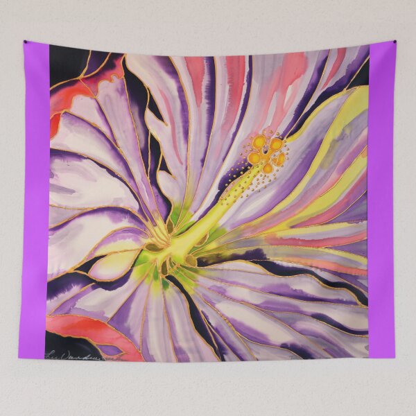Item preview, White Hibiscus Turned Away Belize designed and sold by caribbeancolors.