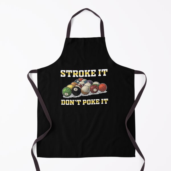 Item preview, Stroke It Funny Snooker Game For Pool Player Cue Sport Lover designed and sold by StrongShirts.