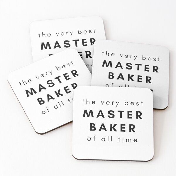 Item preview, The Very Best Master Baker of All Time designed and sold by PeffysArt.