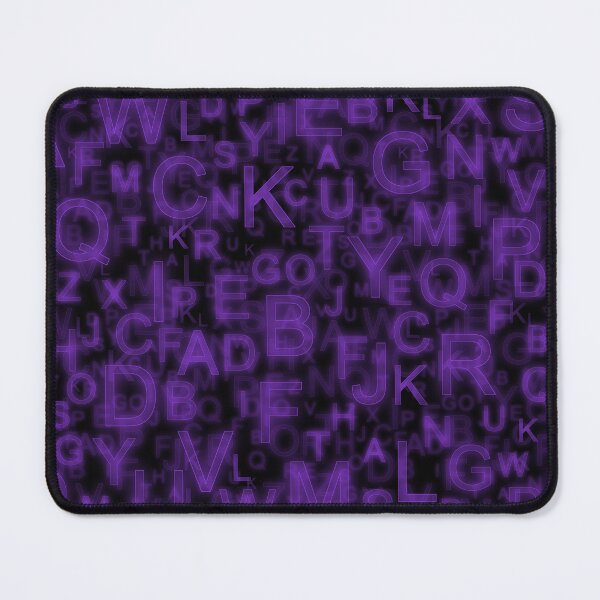 Item preview, Alphabet Purple designed and sold by Colin Bentham.