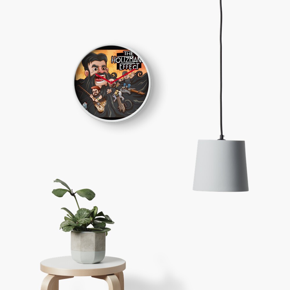 Item preview, Clock designed and sold by HoltzmannEffect.