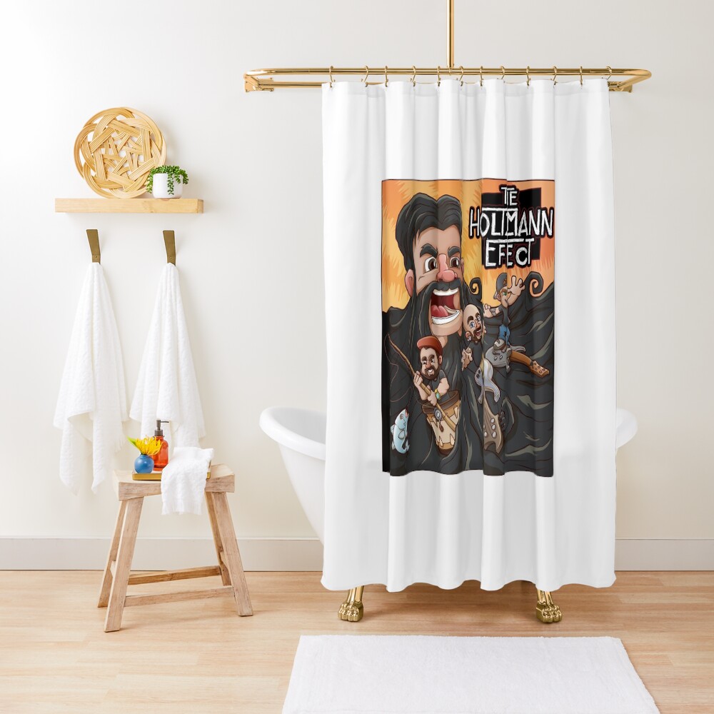 Item preview, Shower Curtain designed and sold by HoltzmannEffect.