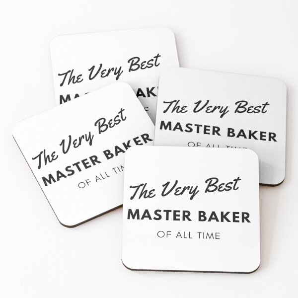 Item preview, The Very Best Master Baker of All Time designed and sold by PeffysArt.
