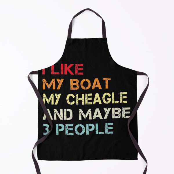 Item preview, i like my boat my cheagle and maybe 3 people designed and sold by randomdogshirt.