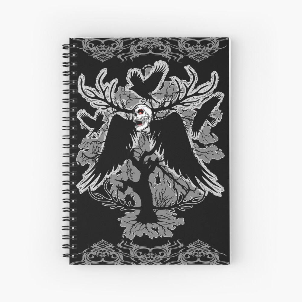 Item preview, Spiral Notebook designed and sold by BluedarkArt.