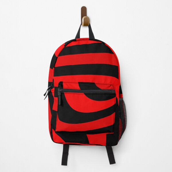 Item preview, Retro abstract red and black pattern designed and sold by Itzjustlife.