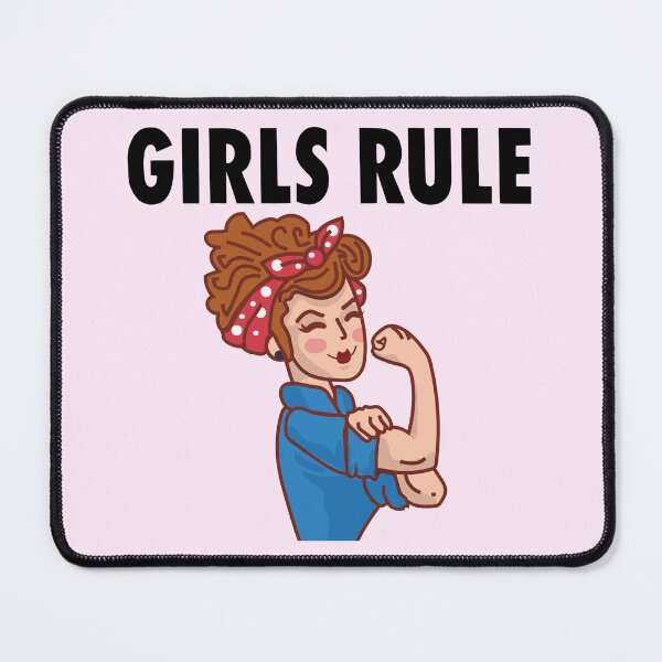 Item preview, Girls rule t shirt, girls rule masks, girls rule phone cases, girls rule hat, girls rule clothing, girls rule hoodie, girls rule stickers designed and sold by Poussyarts.