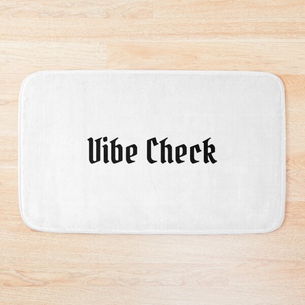 Item preview, Vibe Check (Black) designed and sold by RockNRole.
