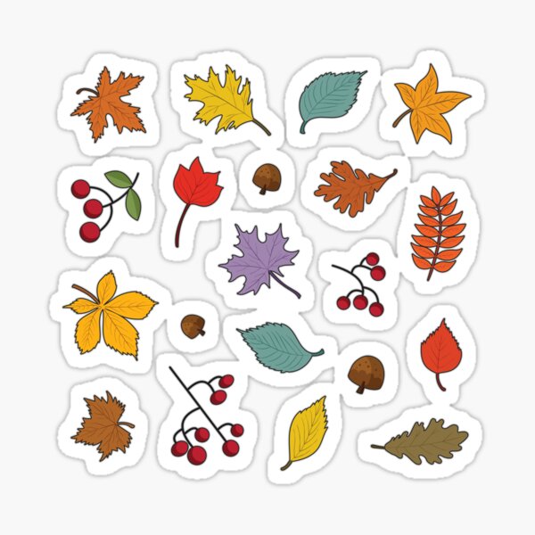 Item preview, Autumn Leaves and Berries designed and sold by Pavnud.