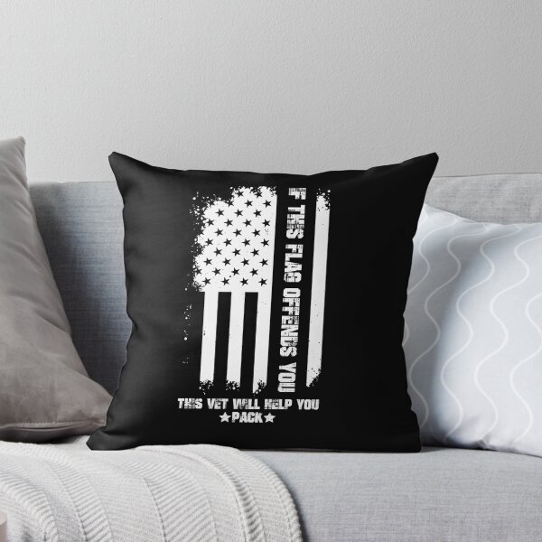 Item preview, If This Flag Offends You This Vet Will Help You Pack designed and sold by YA-ART.
