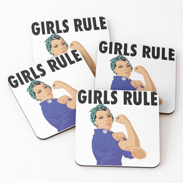 Item preview, Girls rule t shirt, girls rule masks, girls rule phone cases, girls rule hat, girls rule clothing, girls rule hoodie, girls rule stickers  designed and sold by Poussyarts.