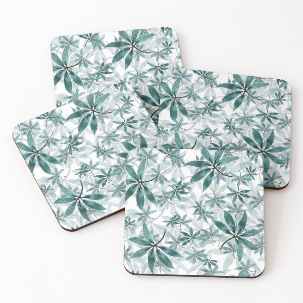 Item preview, Watercolor Leaves from the Jungle  designed and sold by Joyful--Art.