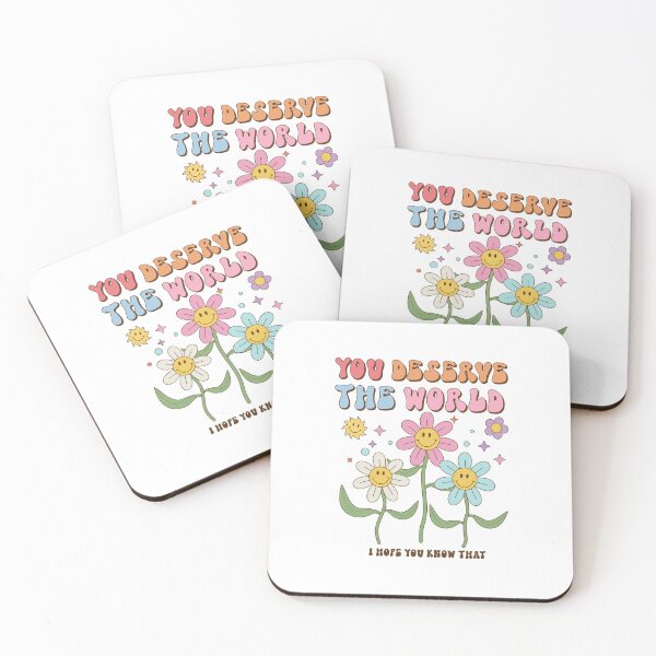 Item preview, Copy of Retro Hippie Flower, Trippy Mushrooms, Funky Floral, Retro Daisies, 70s, 80s, Mental Health Quote, Vintage Floral, Stay Wonderful designed and sold by Gabriellina.