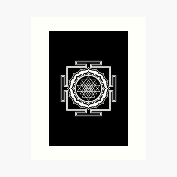 Item preview, Shri Yantra - Cosmic Conductor of Energy, Sacred Geometry designed and sold by nitty-gritty.