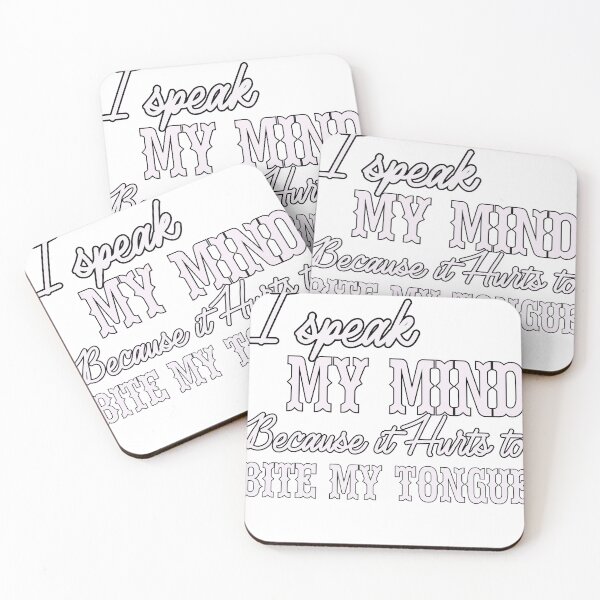 Item preview, Speak my mind designed and sold by SaintsPlace.
