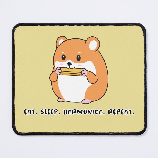 Item preview, Eat. Sleep. Harmonica. Repeat designed and sold by orangerein.