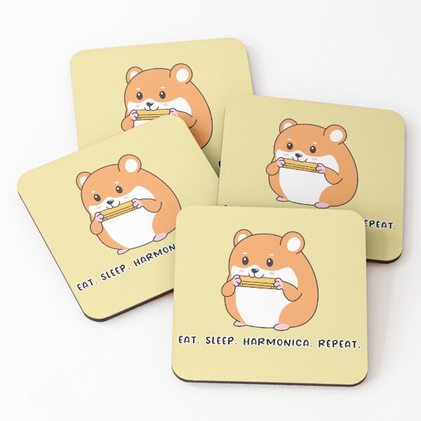 Item preview, Eat. Sleep. Harmonica. Repeat designed and sold by orangerein.