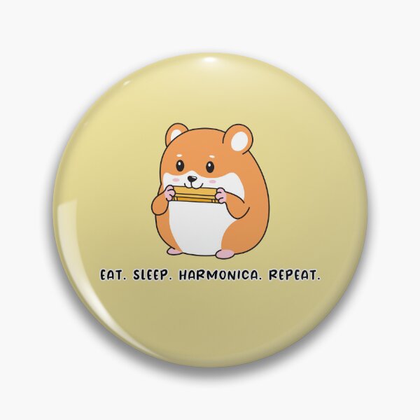 Item preview, Eat. Sleep. Harmonica. Repeat designed and sold by orangerein.