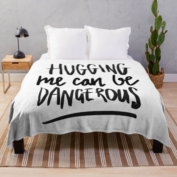 Item preview, Hugging Me Can Be Dangerous designed and sold by sketchNkustom.