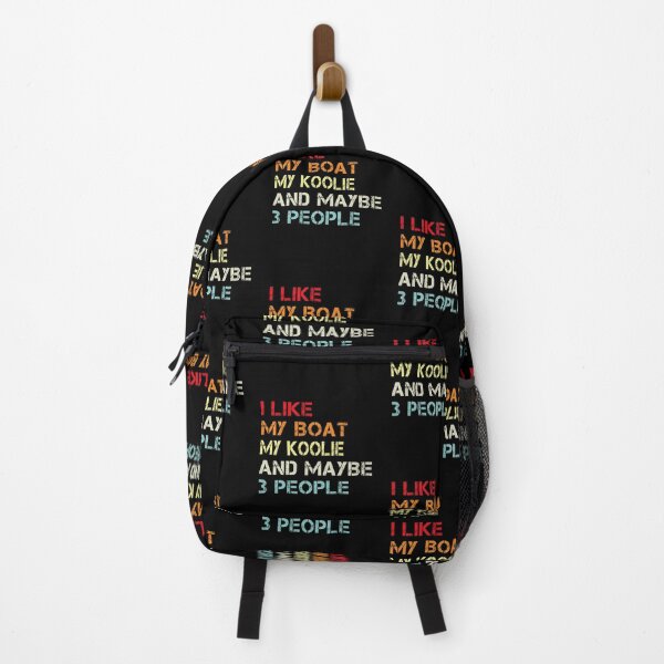Item preview, i like my boat my koolie and maybe 3 people designed and sold by randomdogshirt.