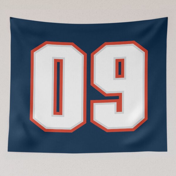 Item preview, American Football Number nine Sports Lucky Number 9 From New England  designed and sold by Urosek.