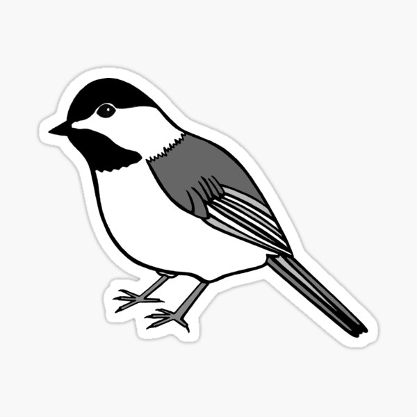 Item preview, Chickadee (single) designed and sold by cwillustration.