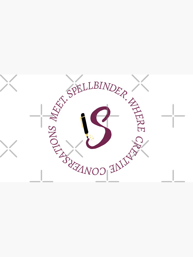 Thumbnail 6 of 6, Bucket Hat, Spellbinder Slogan Circle Design designed and sold by spellbindermag.