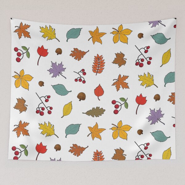 Item preview, Autumn Leaves and Berries designed and sold by Pavnud.