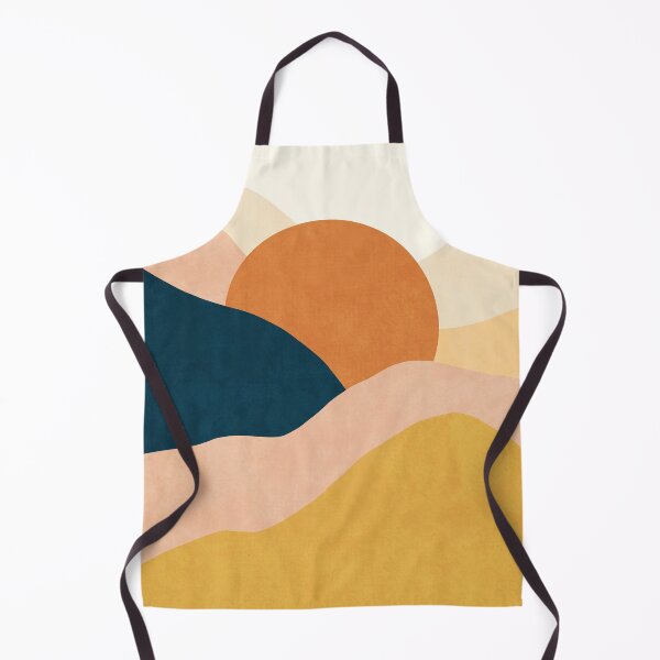 Item preview, Boho sunrise mountain color block designed and sold by Miss-Belle.
