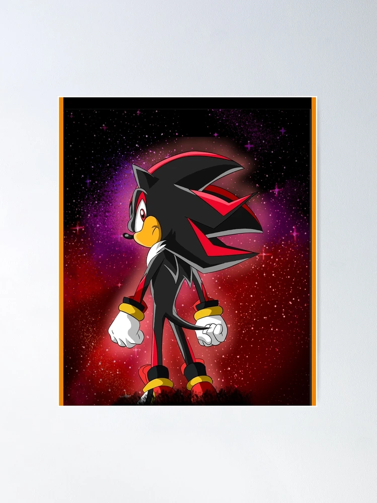 Shadow the hedgehog (12) Poster for Sale by CYBERLUST