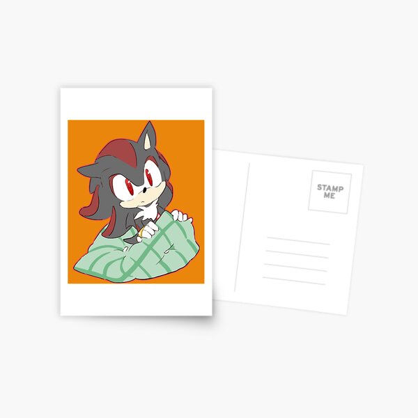 Shadow The Hedgehog  Postcard for Sale by AlbertAmways