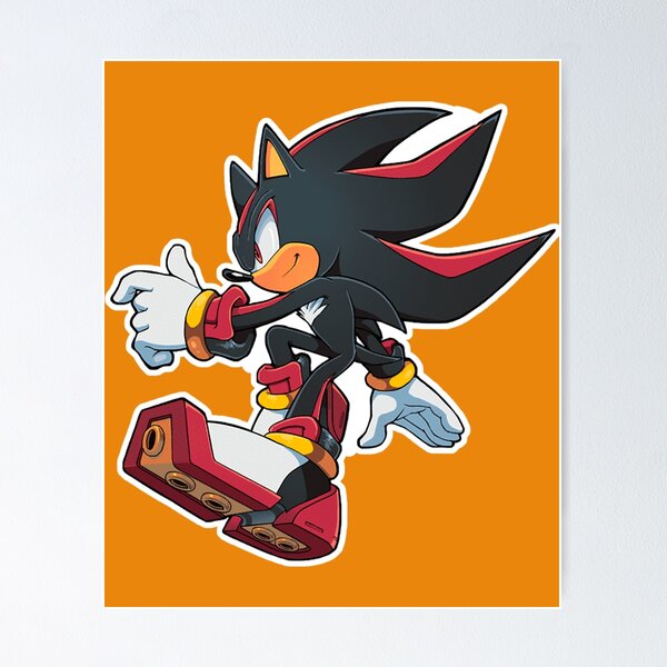 Sonic Adventure 2 SHADOW Dreamcast Arcade Video Game Poster B2 