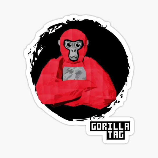 gorilla-tag-pfp-maker-gorilla-tag-vr-red-sticker-for-sale-by-dugarts