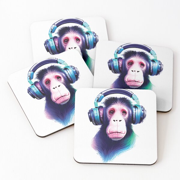 Item preview, Monkey headphone / Monkey Business designed and sold by ralick.