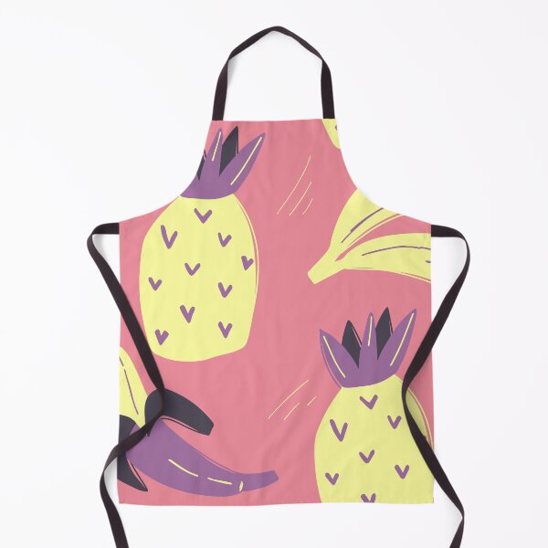 Item preview, Seamless pattern with pineapples and bananas summer design designed and sold by ketkidesign.