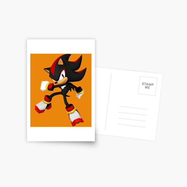 Shadow The Hedgehog  Postcard for Sale by AlbertAmways