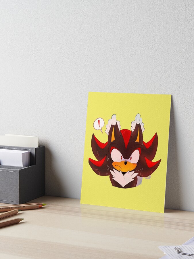 Shadow The Hedgehog | Art Board Print