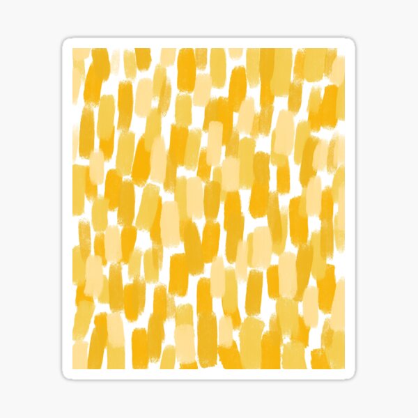 Item preview, Abstract, Mustard Yellow, Paint Brush Effect designed and sold by OneThreeSix.