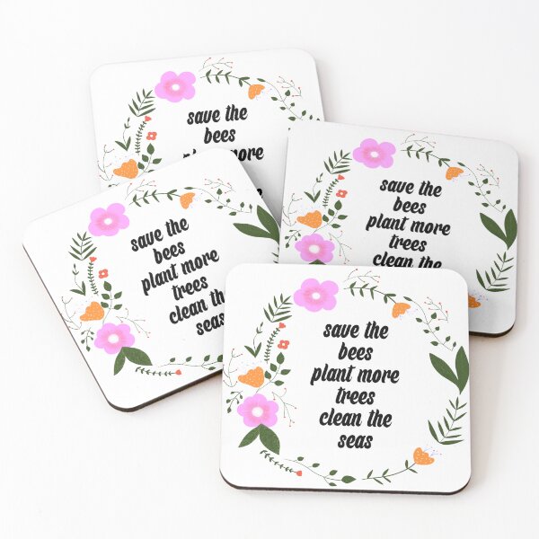 Item preview, Save the bees plant more trees clean the seas designed and sold by i-am-who-i-am85.