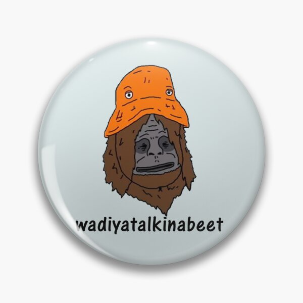 Item preview, monkey and orange hat Fitted Scoop  designed and sold by clothingstoreJK.
