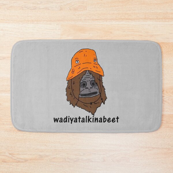 Item preview, monkey and orange hat Fitted Scoop  designed and sold by clothingstoreJK.